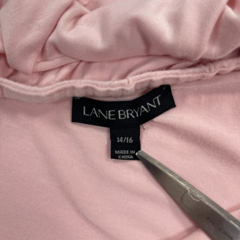 Lane Bryant, One Shoulder, Women's Blouse, 14/15 - Picture 5 of 6